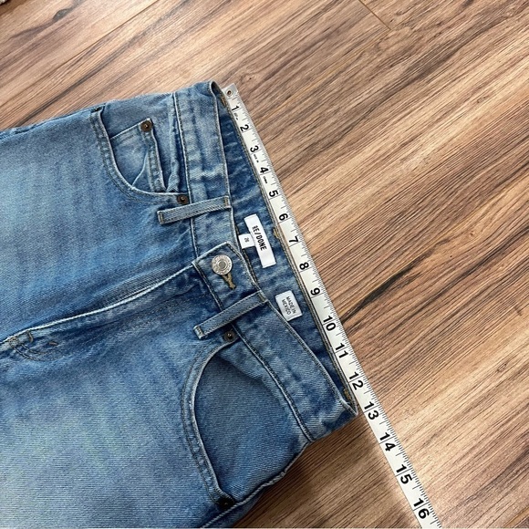 Re/Done Originals 70s Crop Boot Jeans in Medium 5 - Picture 11 of 15